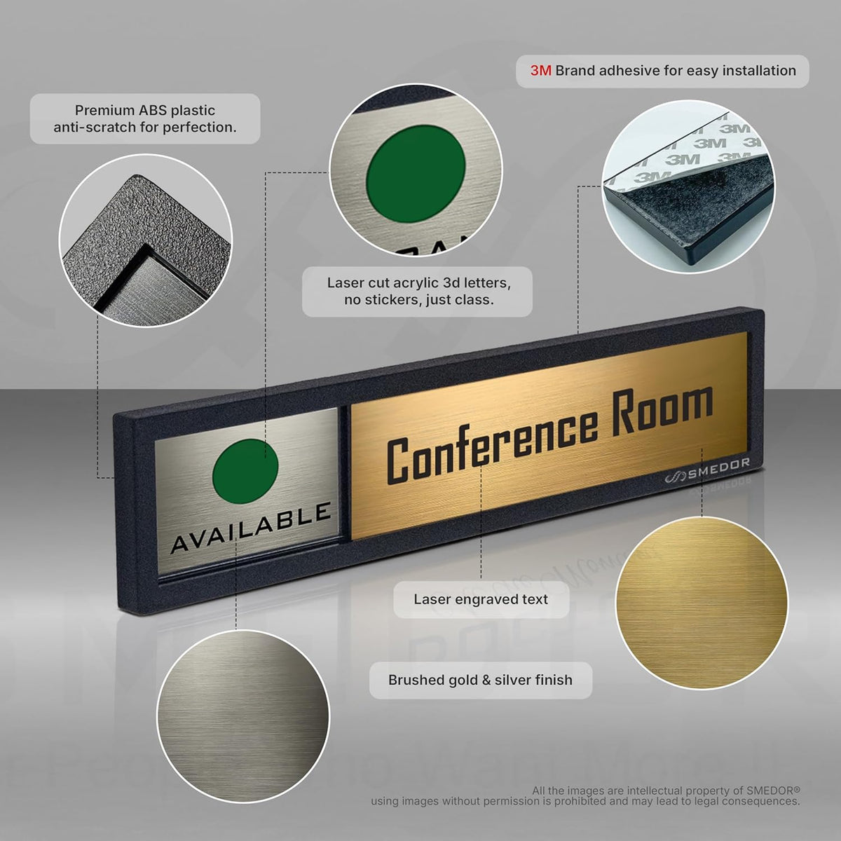 "Conference Room" with Available / Occupied status - SMEDOR